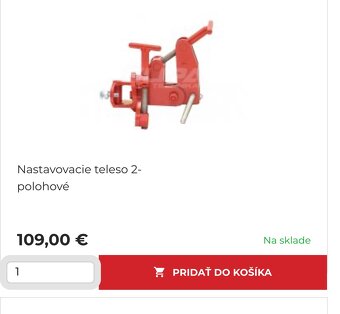Otočný pluh Vari s nastavovacím telesom - 5
