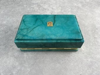 Cigaretový box Genuine Alabaster Italy - 5