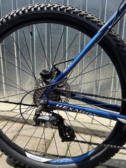 Horský pánsky bicykel Kross Hexagon 3.0 navy blue 27,5” - 5