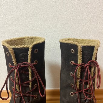 Timberland kožené zimné topánky v. 39,5 - 5