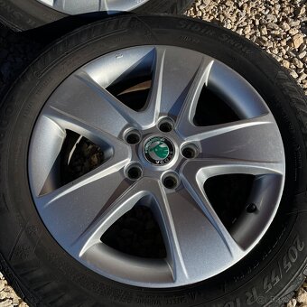Alu kolesa skoda octavia 2 5x112 r16 - 5