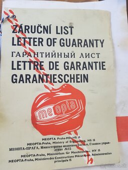 terénny mikroskop MEOPTA - 5