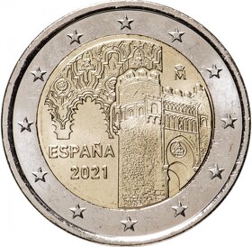 Euromince - pamatne dvojeurove mince ŠPANIELSKO - 5