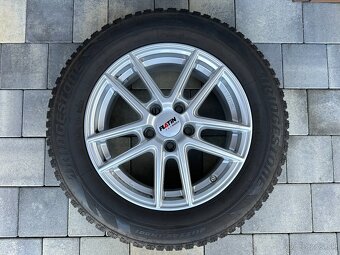 Hliníkové disky VW Passat - Skoda Superb R16 +zimné pneu - 5