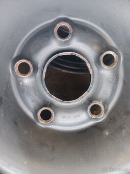5x112, R15 plechové disky VW group - 5