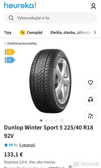 Dunlop WinterSport 5 225/40 R18 - 5