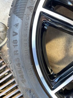 5x112 R18 8J ET43 + 245/45 R18 Continental - 5