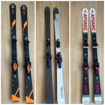 7 párov lyže rôznych značiek - 5