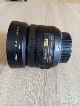 Nikkor 35 mm AF-S -DX f / 1,8 G - PREDÁM - 5