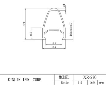 Sportove rafiky KinLin XR-270 20" (451) - 5