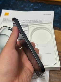 iPhone 15 128gb 100% bateria 2r záruka Orange - 5