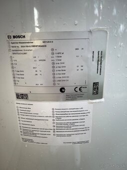 Elektrický vykurovací kotol zn. Bosch Tronic Heat 3500 9 - 5