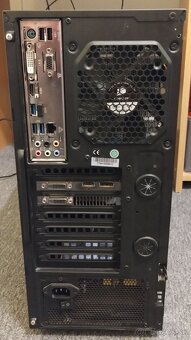 PC CORSAIR, Intel i5-7600K@3,8GHz,GTX 1060, 16GB DDR3, 3xSSD - 5