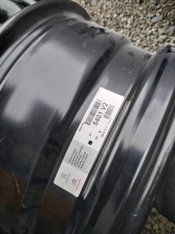 16" plechové disky 4 x 108 PEUGEOT. - 5