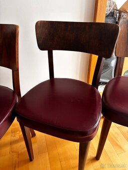 Thonet 4xstoličky 1947 - 5