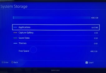 Predám PlayStation 4 + 2x ovládač + 7 hier - 5