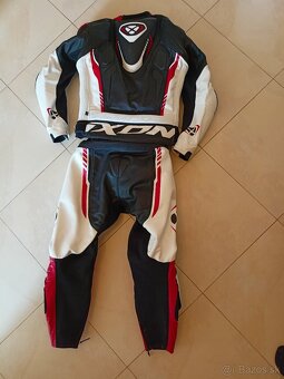 Ixon Vortex 2 kombinéza, prilba airoh st 501 biela červená - 5