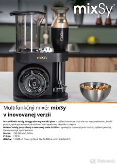 Zepter-Multifunkčný tyčový mixér MixSy-nový zabalený - 5
