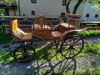 Predám konský koč, kočiar, bričku - 5