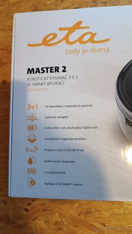 roboticky vysavač Eta master 2 - 5