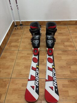 Detské lyže, lyžiarky a paličky - 5