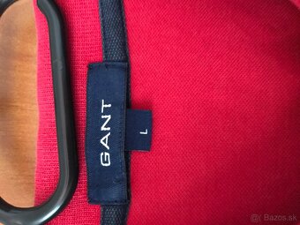 GANT originál Red pánske tricko/dlhy rukav L/XL - 5