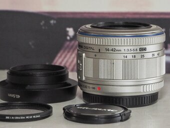 Olympus 14-42mm baj. M4/3. - 5