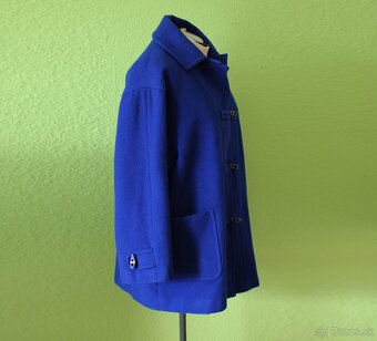 Kráľovsky modrý duffle coat Miss Smith veľ.42 - 5