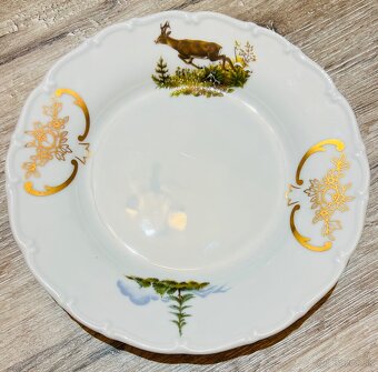 Jedálenska súprava s poľovníckym motívom pre 6 osôb - 5