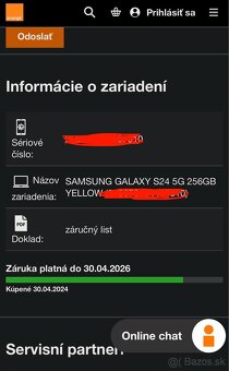 Samsung Galaxy S24, 8/256GB, Yellow/Žltý, Dual SIM - 5