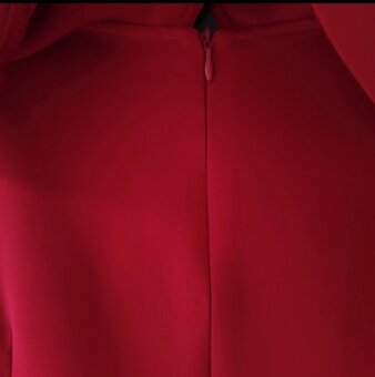 Červené spoločenské šaty - 5