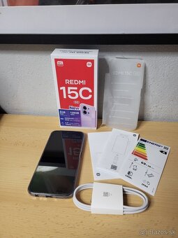 Predám  redmi 15 c ako nový trojmesačný záruka z 02 - 5