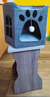 pelech, domček pre mačičku - 5