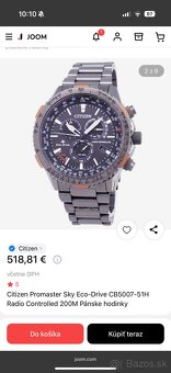 Predám používané hodinky značky CITIZEN - 5