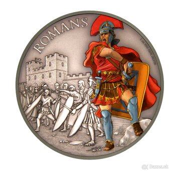investičné striebro - mince - warriors of history - 5