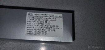 Chromove Kľučky kryty  toyota yaris 2011 do 2016 - 5