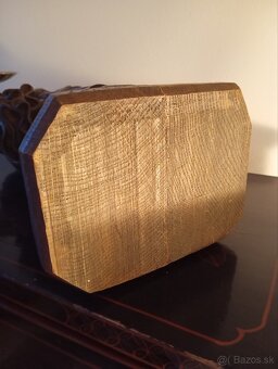 Stará z dreva vyrezávaná Madona s dieťaťom 50 cm - 5