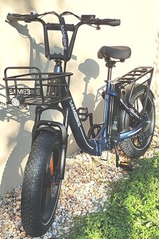 Elektrický skladací e-bicykel FATBIKE 500W motor 36V - 5