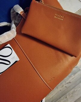 Polène Cyme Edition Textured Camel bag - 5