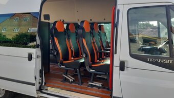 FORD TRANSIT L3H3 DEVĚT MÍST, TOP STAV - 5