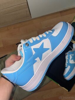 Bape Sta Patent Blue/White - 5