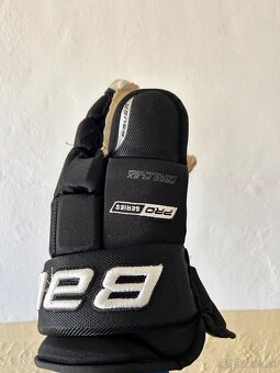 ✅ Hokejové rukavice BAUER PRO SERIES SR - č. 14 - BLACK ✅ - 5