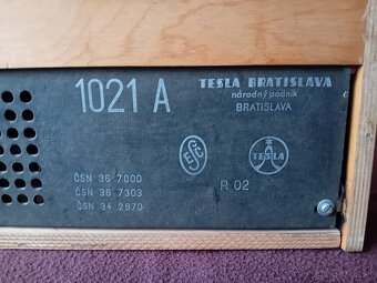 Rádio Tesla Opereta 1021 A - 5