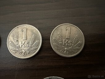 Slovenský Štát mince a najlacnejsia 1KS 1944 - 5