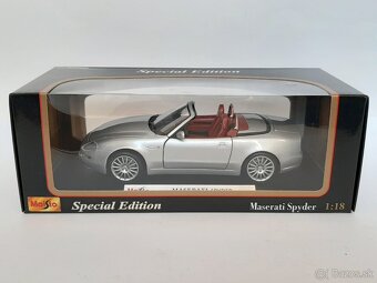 1:18 - Maserati Spyder / Mercedes Sportcoupe - Maisto - 1:18 - 5