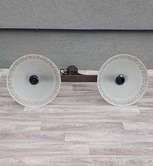 Luster rustikálny klasický dvoj ramenný. - 5