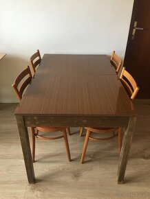 Rozkladací jedálenský stôl - 5