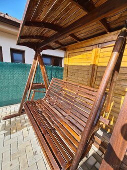 Záhradná hojdačka TEAK - 5