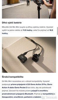 DJI MIC MINI 1 TX+1 RX - nový - 5