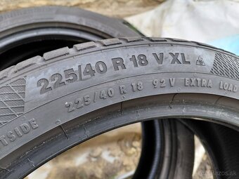2x zimne Continental 225/40R18 - 5